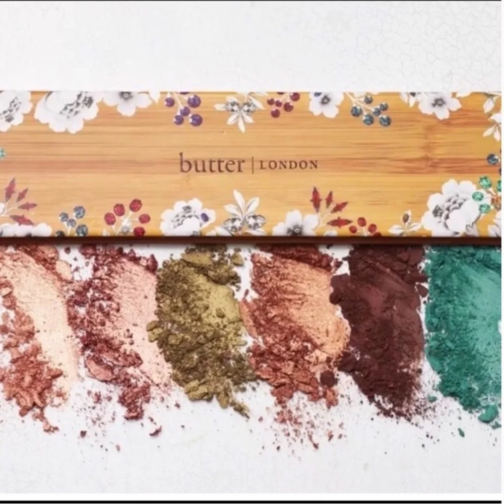 Butter London Natural Goddess Floral Eyeshadow Palette 6 Shades